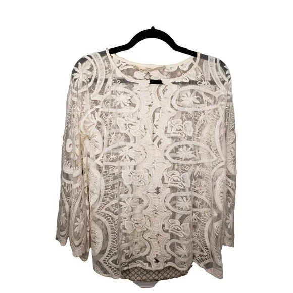 Jens Pirate Booty Lace tunic top - Picture 3 of 6